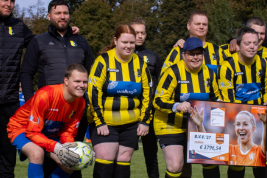 Mooie start voor het G-voetbal van BVV’27